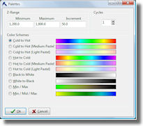 RockWorks RockWare color palettes