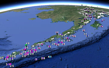 RockWorks EarthApps: Aug 2013 earthquakes