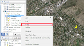 RockWorks16 EarthApps: point-based flyover