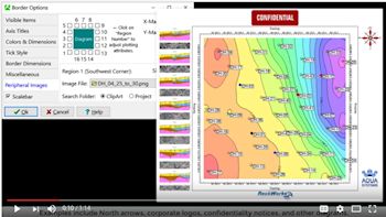 RockWare Software Videos: Adding Peripheral Images to Maps in RockWorks