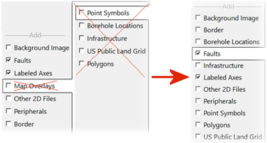 RockWorks map overlay create