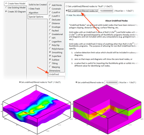 RockWorks solid model