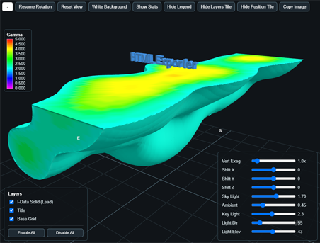 RockWorks webview map borehole operations