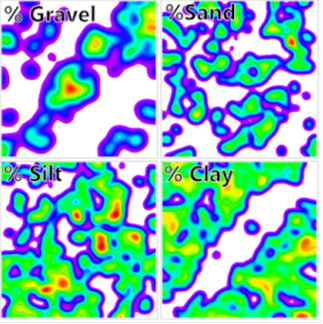 The Grids-> Multivariate Map program provides a variety of options for ...