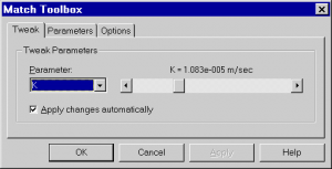 Aqtesolve Sensitivity Analysis