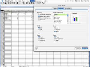 DeltaGraph Chart Advisor