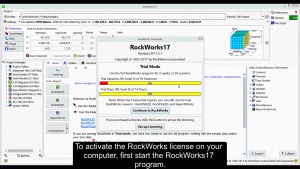 Activate RockWorks17 Single License