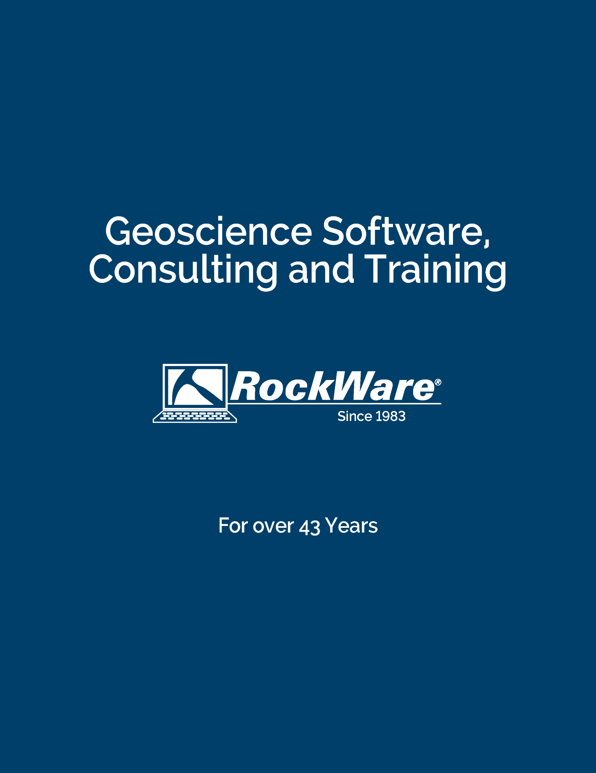 Rockware Catalog Product and Service - Software & Consulting
